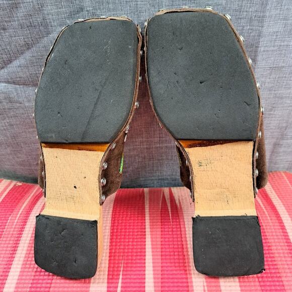 Free Lance Paris Sandals Floral Summer Women Size 38 / US 8 - Picture 6 of 13